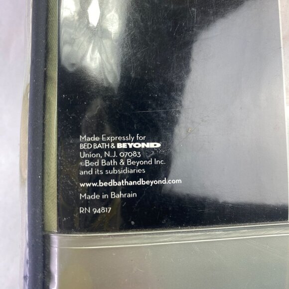 Bed Bath & Beyond 1000 Thread Count King Pillow Cases Striped Sage Green NEW - Picture 5 of 8